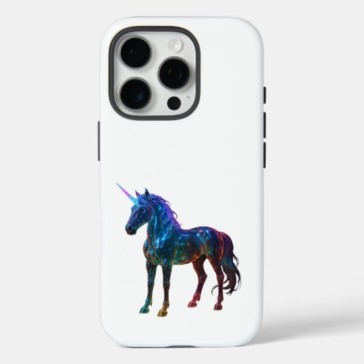 Magisches Regenbogenglas Einhorn Case-Mate iPhone Hülle (Rückseite)