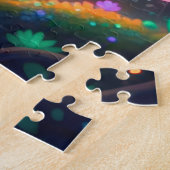 Magisches Reh im träumerischen Wald Puzzle (Seite)