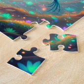Magisches Reh im Wald Puzzle (Seite)