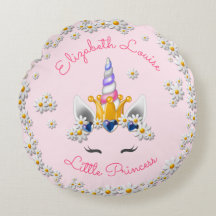 Magisches rosa Einhorn Princess Crown Kinderzimmer