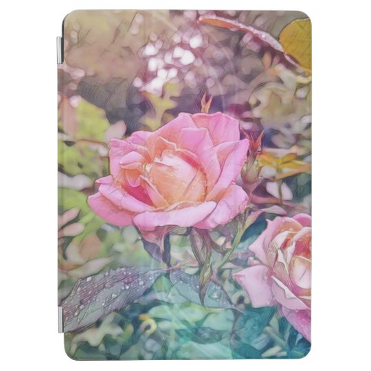 Magisches Rose iPad Profall iPad Pro Hülle