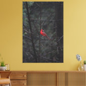 Magisches Rot Leinwanddruck (Insitu (Wohnzimmer))