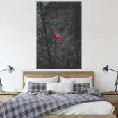 Magisches Rot Leinwanddruck (Insitu (Schlafzimmer))