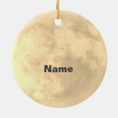 Magisches Schild Einhorn Keramik Ornament (Hinten)