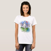 Magisches Schloss T-Shirt (Vorne ganz)