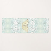 Magisches Schmetterlingsmuster Yogamatte (Vorderseite (Horizontal))