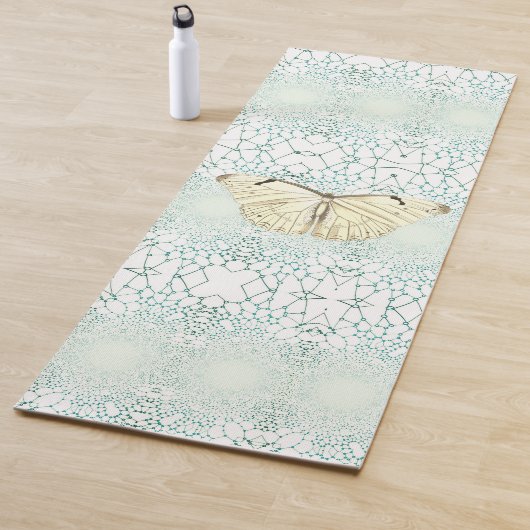 Magisches Schmetterlingsmuster Yogamatte (Beispiel)