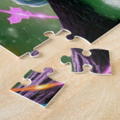 Magisches Schneeauuling im Baum Puzzle (Seite)