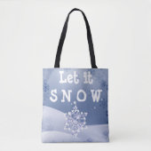 Magisches Schneewunder - Schnee Tasche (Vorderseite)