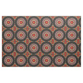 Magisches Schwarz und Rot Mandala Stoff (Fat Quarter (45,7 x 55,9 cm))