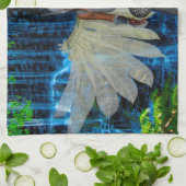 Magisches Schwert Geschirrtuch (Gefaltet)