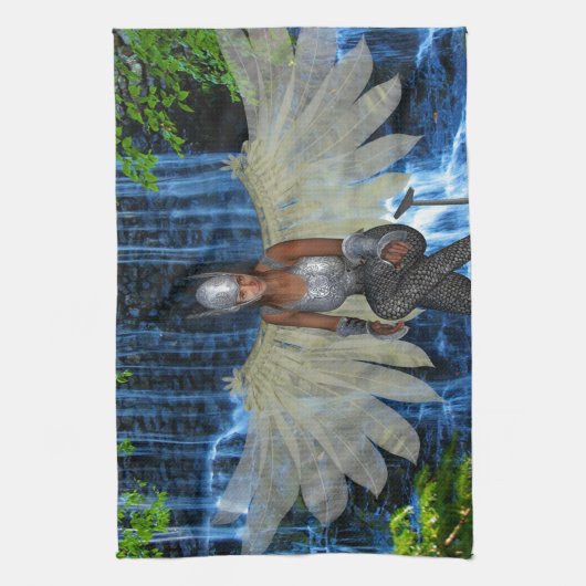 Magisches Schwert Geschirrtuch (Vertikal)