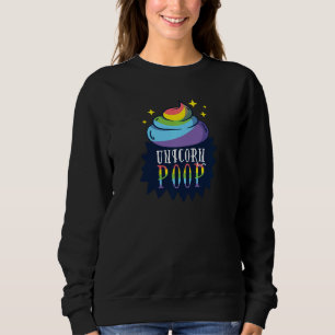 Magisches Sparkling Einhorn Gekackt T-Shirt T Funn Sweatshirt