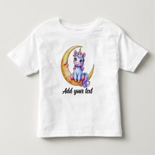 Magisches T-Shirt für Kleinkinder Einhorn