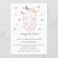 Magisches Team | Einladung zum Geburtstag