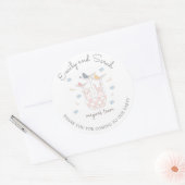 Magisches Team | Twins Birthday Sticker (Umschlag)