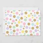 Magisches Unicorn-Foto Danke, dass Sie die Karte r (Rückseite)