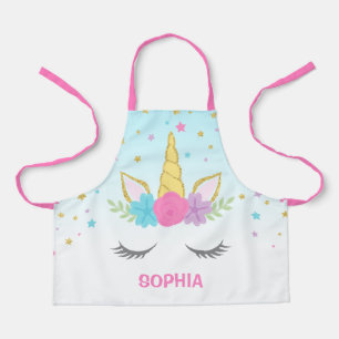 Magisches Unicorn Personalisiert Kids' Schürze