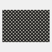 Magisches Universum schwarz Geschenkpapier Set (Vorderseite 3)