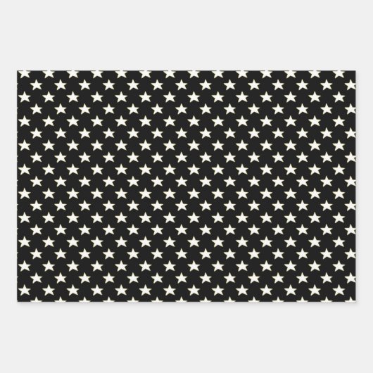 Magisches Universum schwarz Geschenkpapier Set (Vorderseite 3)