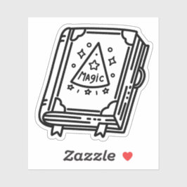 Magisches Verkaufsbuch Aufkleber