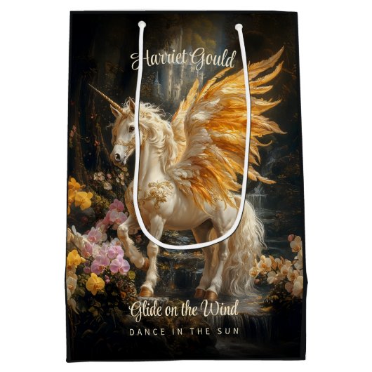 Magisches Waldfestival Mittlere Geschenktüte (Rückseite)