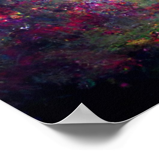 Magisches Waldposter Poster (Ecke)