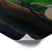 Magisches Waldposter Poster (Ecke)