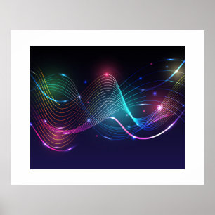 Magisches Wave Poster