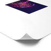 Magisches Wave Poster (Ecke)