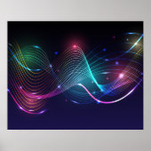 Magisches Wave Poster (Vorne)