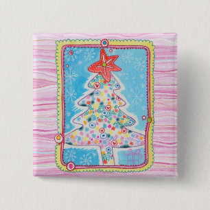 Magisches Weihnachten Button