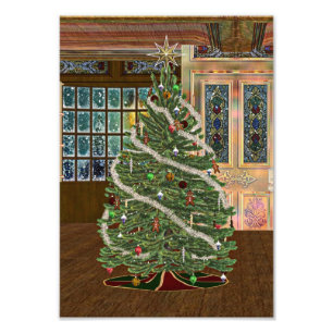 Magisches Weihnachten Fotodruck