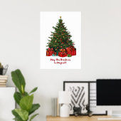 Magisches Weihnachtsbaum-Poster Poster (Heimbüro)