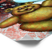 Magisches Weihnachtsfest-Party Poster (Ecke)