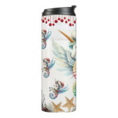 Magisches Weihnachtsgebäck Einhorn Thermosbecher (Nach links gedreht)