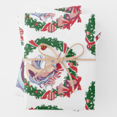 Magisches Weihnachtslied Geschenkpapier Set (Beispiel)