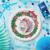 Magisches Weihnachtslied Pappteller (Party)