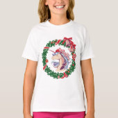 Magisches Weihnachtslied T-Shirt (Vorderseite)