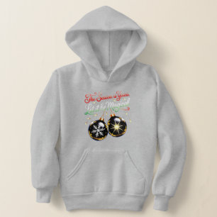 Magisches Weihnachtsornament für Mädchen Charmante Hoodie