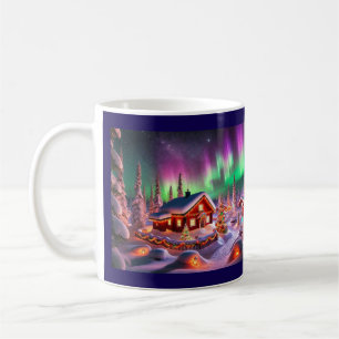 Magisches Winterwunderland: Santa's Village Kaffeetasse