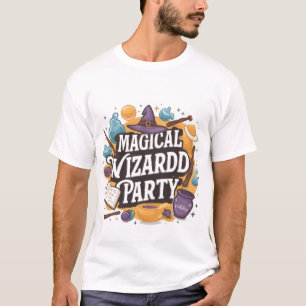 Magisches Wizard-Party T-Shirt