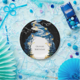 Magisches Woodland Geburtstag Pappteller