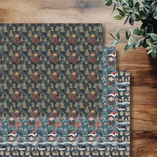 Magisches Zauberei-Papier Geschenkpapier Set