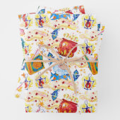 Magisches Zauberpapier-Set 3 Geschenkpapier Set (Beispiel)