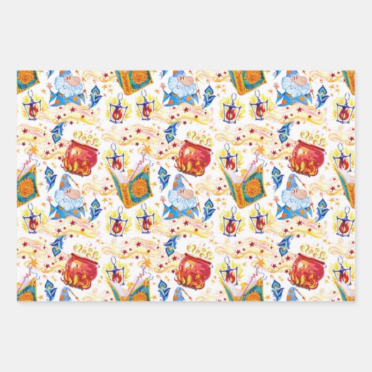 Magisches Zauberpapier-Set 3 Geschenkpapier Set (Vorderseite)