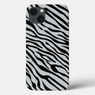 Magisches Zebra-Streifen-Klicken, zum der grauen iPhone 13 Hülle
