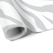 Magisches Zebra-Streifen-Klicken, zum der grauen Geschenkpapier (Rolleneckpunkt)