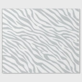 Magisches Zebra-Streifen-Klicken, zum der grauen Geschenkpapier (Flach)