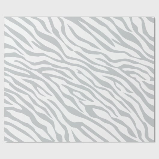 Magisches Zebra-Streifen-Klicken, zum der grauen Geschenkpapier (Flach)